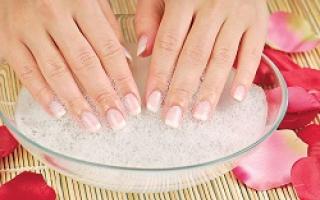 Солевая ванночка с йодом, быстро укрепляющая ломкие ногти Йодные ванночки для ногтей